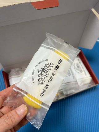 푸디푸디 1일1떡  가래떡 낱개포장 아침식사 식사대용 7종 세트 혼합 (14개입) — 5점을 준 리뷰어가 2022년 6월 올린 사용 사진