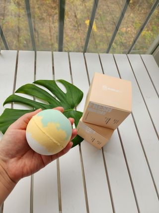 소담스퀘어 상암 Evreryday Bath Bomb Day7(에브리데이 배쓰밤 데이7) / 7종 중 2종 랜덤발송 — 5점을 준 리뷰어가 2022년 11월 올린 사용 사진