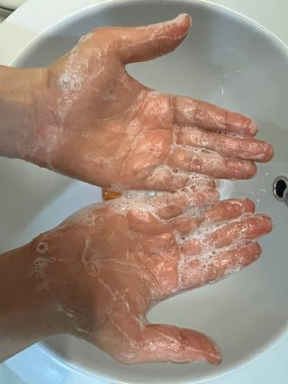 빅그린 안티 헤어로스 탈모 카렌듈라 바이옴 샴푸 500ml (지성두피용) — 5점을 준 리뷰어가 2022년 8월 올린 사용 사진