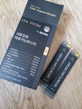 더리틀스 시트오르 아르기닌부스터 — 5점을 준 리뷰어가 2022년 11월 올린 사용 사진