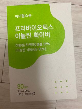 바이탈스푼 프리바이오틱스 이눌린 화이버 — 5점을 준 리뷰어가 2021년 6월 올린 사용 사진