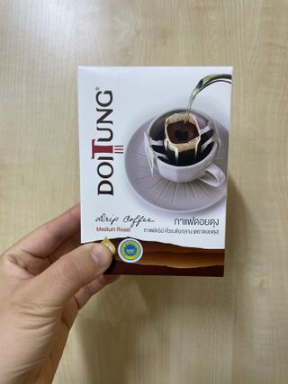 도이퉁 드립백 커피 60g 다크로스트 미디움로스트 — 5점을 준 리뷰어가 2021년 3월 올린 사용 사진