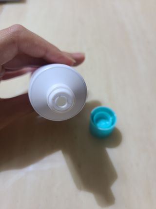 리더스코스메틱 리더스 카밍 바이오틱스 크림 마스크 — 5점을 준 리뷰어가 2021년 8월 올린 사용 사진