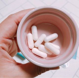 메디타민 인체유래 비피더스 포스트 프로바이오틱스 — 5점을 준 리뷰어가 2021년 9월 올린 사용 사진