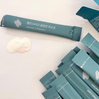 클린24시간 슬림앤유산균 1박스 (3.5g X 15포) — 5점을 준 리뷰어가 2022년 7월 올린 사용 사진