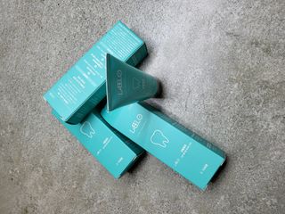치과에서 쓰는 치약 _ 라벨제로 저불소 꼬마, 키즈, 유아, 베이비, 주니어 안전한 어린이치약 — 5점을 준 리뷰어가 2023년 1월 올린 사용 사진