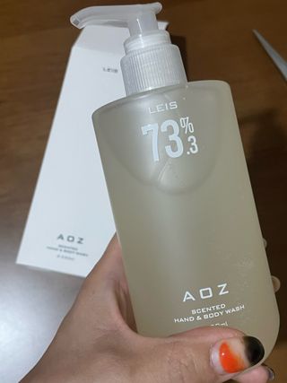 에일리언오더즈 센티드 핸드 앤 바디 워시 290ml (3종 택1) — 5점을 준 리뷰어가 2023년 8월 올린 사용 사진
