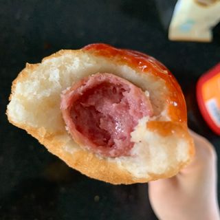 오마뎅 한우핫도그 — 5점을 준 리뷰어가 2021년 5월 올린 사용 사진