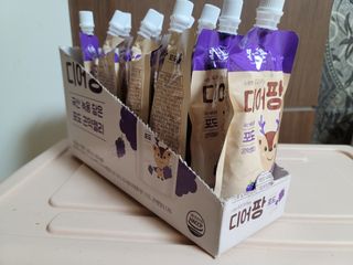 [몸엔용] 우리 아이 건강간식, 달콤한 녹용곤약젤리 디어팡 4종 — 5점을 준 리뷰어가 2021년 8월 올린 사용 사진