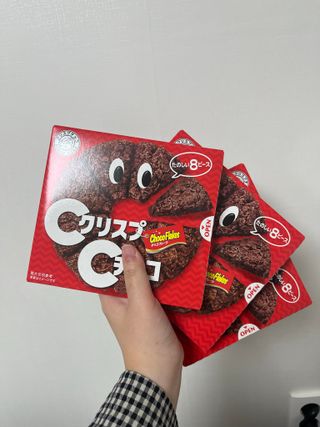 NISSIN 닛신 크리스피 초코 — 5점을 준 리뷰어가 2023년 1월 올린 사용 사진