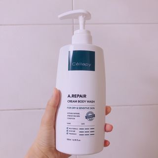 셀라피 에이리페어 크림 바디 워시 2세대 500ml — 5점을 준 리뷰어가 2021년 1월 올린 사용 사진
