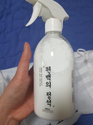 편백의정석 편백의 정석, 피톤치드스프레이 살균 천연 탈취제 집먼지 진드기 이불 침대 매트리스 새집중후군 천연 살균제 — 5점을 준 리뷰어가 2021년 3월 올린 사용 사진