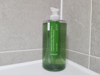 닥터시드 티트리 앤 라임 비건 지성케어 쿨 탈모 샴푸 (1000ml) — 5점을 준 리뷰어가 2023년 12월 올린 사용 사진