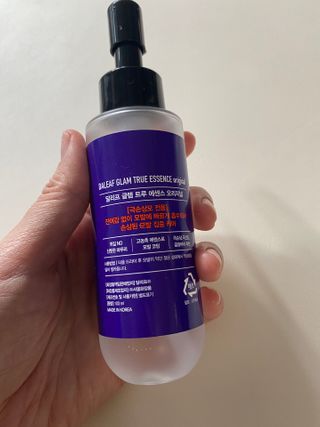 달리프 글램 트루 에센스 오리지널 100ml — 5점을 준 리뷰어가 2021년 2월 올린 사용 사진
