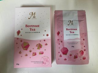 마시다 매혹적인 붉은 빛이 입안 가득히, 비트루트차 — 5점을 준 리뷰어가 2021년 3월 올린 사용 사진