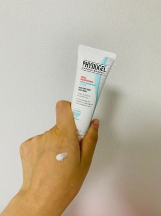 피지오겔 레드수딩 시카밸런스 크림 50ml — 5점을 준 리뷰어가 2022년 4월 올린 사용 사진