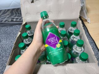 몽베스트 Montbest with Sparkling water Lemon OR Lime 20병(랜덤) — 5점을 준 리뷰어가 2021년 10월 올린 사용 사진