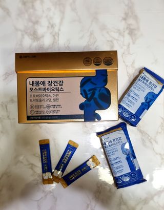 서울약사신협_내몸애장건강포스트바이오틱스_5gx100포 — 5점을 준 리뷰어가 2021년 11월 올린 사용 사진