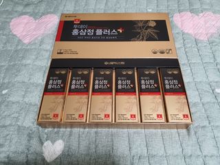 서울약사신협_투데이홍삼정플러스스틱_10g x 60포 — 5점을 준 리뷰어가 2021년 7월 올린 사용 사진