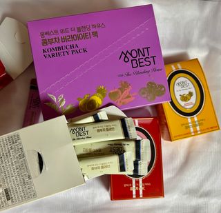 몽베스트 위드더 블랜딩 하우스 콤부차 _ 버라이어티팩 — 5점을 준 리뷰어가 2023년 7월 올린 사용 사진