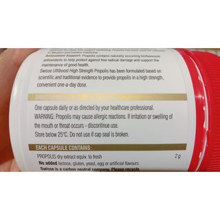 Swisse 스위스 고함량 프로폴리스 2,000mg 210정 — 4점을 준 리뷰어가 2021년 3월 올린 사용 사진