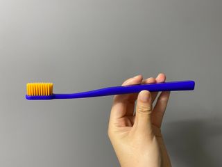 [지오클린] 안나지오 구취케어  기능성 치약 칫솔 세트 (칫솔 5 개+치약 100g 1 개 ) — 5점을 준 리뷰어가 2022년 7월 올린 사용 사진