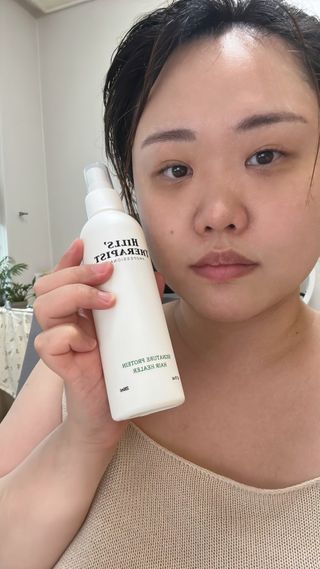 나노힐 프로테인 헤어 힐러 200ml — 5점을 준 리뷰어가 2023년 6월 올린 사용 사진