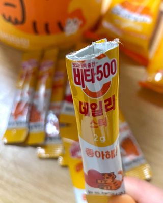 광동생활건강 프리 [광동] VB와 VC를 함유한 멀티 비타민 비타 500 데일리 스틱 180포 — 5점을 준 리뷰어가 2022년 8월 올린 사용 사진