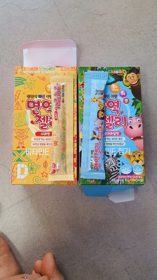 다나음 셀렌에 빠진 아연면역젤리 열대과일맛+사과맛 — 5점을 준 리뷰어가 2023년 6월 올린 사용 사진