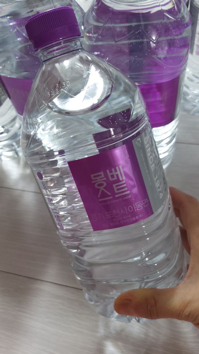 MONTBEST 1L 12입 리뷰 사진