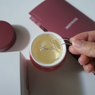 SOONWITH 바이오 수퍼 아쿠아 하이드로 젤 크림 — 5점을 준 리뷰어가 2021년 5월 올린 사용 사진