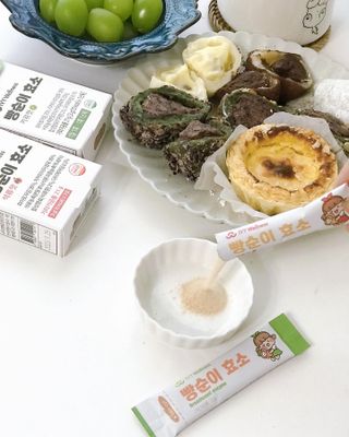 아이비웰니스 빵순이 효소 키위맛 7포 + 석류맛 7포 (총 14포, 2주분) — 5점을 준 리뷰어가 2022년 10월 올린 사용 사진