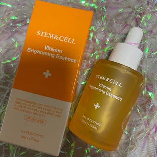 체르엠 스템앤셀 비타민 브라이트닝 에센스 30ml 1개 — 5점을 준 리뷰어가 2021년 8월 올린 사용 사진