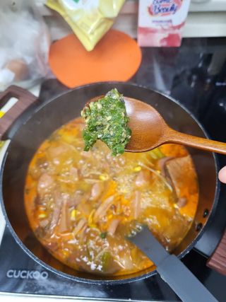 셰프애찬 수제 청양 맵짤이 400g — 5점을 준 리뷰어가 2022년 9월 올린 사용 사진
