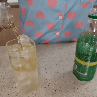 몽베스트 Montbest with Sparkling water Lemon OR Lime 20병(랜덤) — 5점을 준 리뷰어가 2021년 10월 올린 사용 사진