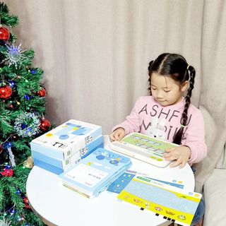 크레타탭 차세대 사고력 유아수학 학습기 페이퍼 태블릿 — 5점을 준 리뷰어가 2023년 11월 올린 사용 사진