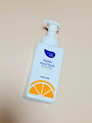 카오리온코스메틱스 클린온 버블 핸드 워시 500ml — 5점을 준 리뷰어가 2021년 8월 올린 사용 사진
