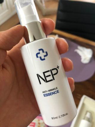 SOONWITH 순위드 NEP+ 스킨케어 3종 세트 — 3점을 준 리뷰어가 2021년 4월 올린 사용 사진