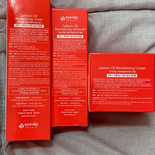 아이앤립 / EYENLIP 아이앤립 연어오일 리바이탈라이징 토너+앰플+크림 3종 세트 — 5점을 준 리뷰어가 2021년 7월 올린 사용 사진