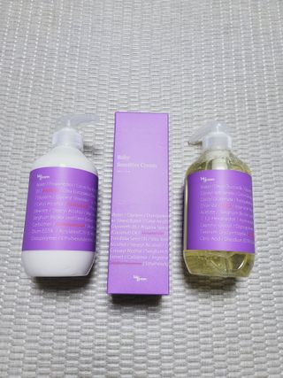 빅그린 베이비라인 3종세트 - 샴푸앤바디워시500ml,올인원로션500ml,바디크림170ml — 5점을 준 리뷰어가 2022년 11월 올린 사용 사진