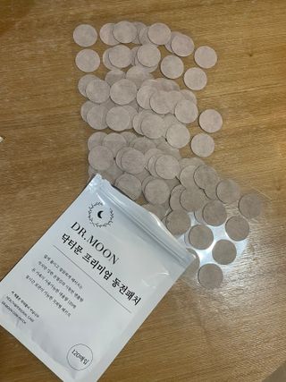 [닥터문] 프리미엄 동전패치 멘톨향 120매 — 5점을 준 리뷰어가 2022년 6월 올린 사용 사진