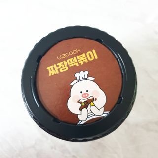 유비쿡 컵떡볶이 매운컵떡볶이2개/ 짜장컵떡볶이 2개  총 4개세트 — 5점을 준 리뷰어가 2021년 6월 올린 사용 사진