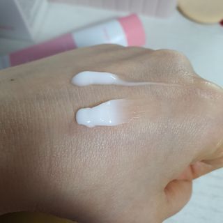 화이트리 채움 베리어 로션, 베리어 크림 세트 — 5점을 준 리뷰어가 2021년 2월 올린 사용 사진