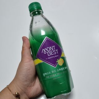 몽베스트 Montbest with Sparkling water Lemon OR Lime 20병(랜덤) — 4점을 준 리뷰어가 2021년 10월 올린 사용 사진