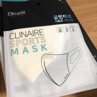 끌린에르 스포츠 귀편한 새부리형 마스크 — 5점을 준 리뷰어가 2022년 2월 올린 사용 사진