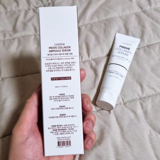 체르엠  프루브 콜라겐 앰플세럼 60ml 1병 — 5점을 준 리뷰어가 2022년 3월 올린 사용 사진