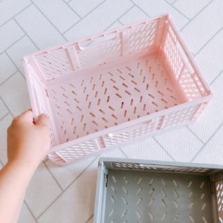 에프에이치아이코리아 다용도 폴딩박스 — 3.5점을 준 리뷰어가 2021년 6월 올린 사용 사진