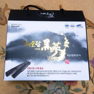 [중소기업유통센터 X 우수소상공인]해오담 수제 흑삼추출액  70ml x 20포 — 5점을 준 리뷰어가 2021년 1월 올린 사용 사진