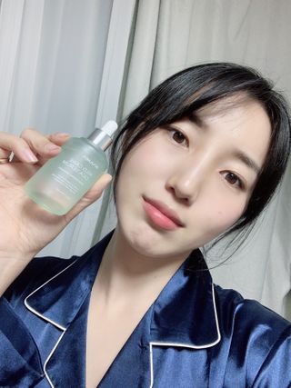 아르비엔 마일드케어 비건 시카세럼 — 4점을 준 리뷰어가 2021년 2월 올린 사용 사진