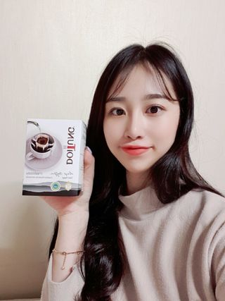 도이퉁 드립백 커피 60g 다크로스트 미디움로스트 — 5점을 준 리뷰어가 2021년 3월 올린 사용 사진